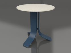 Coffee table Ø50 (Grey blue, DEKTON Danae)