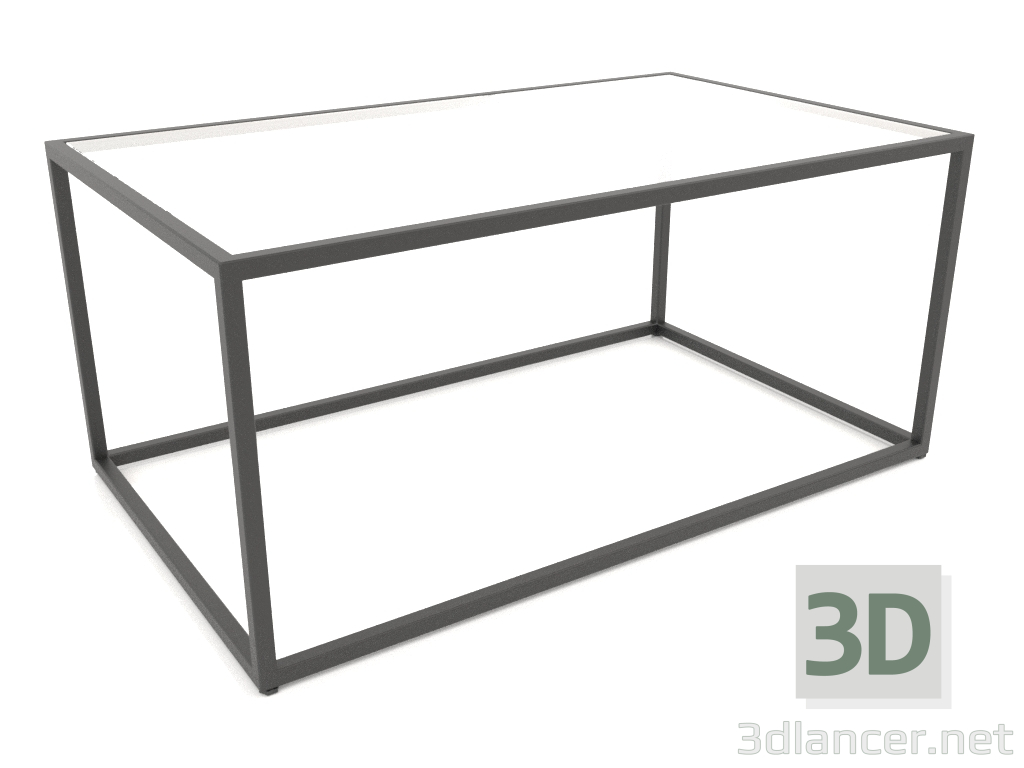 modèle 3D Table basse rectangulaire (VERRE, 100X60X50) - preview