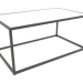 3d model Rectangular coffee table (GLASS, 100X60X50) - preview