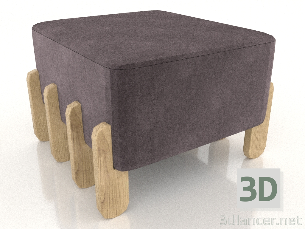 3d model Puf CANGREJO (opción 3) - vista previa