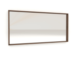 Дзеркало, обробка шпон горіха F (119.5x5.5x59.5 см)