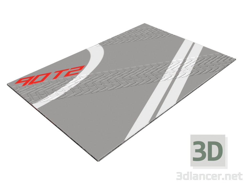 3D Modell Teppich - Vorschau