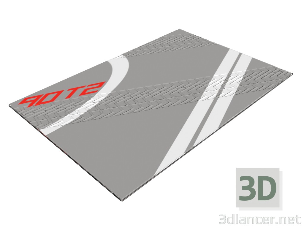 modèle 3D Tapis - preview