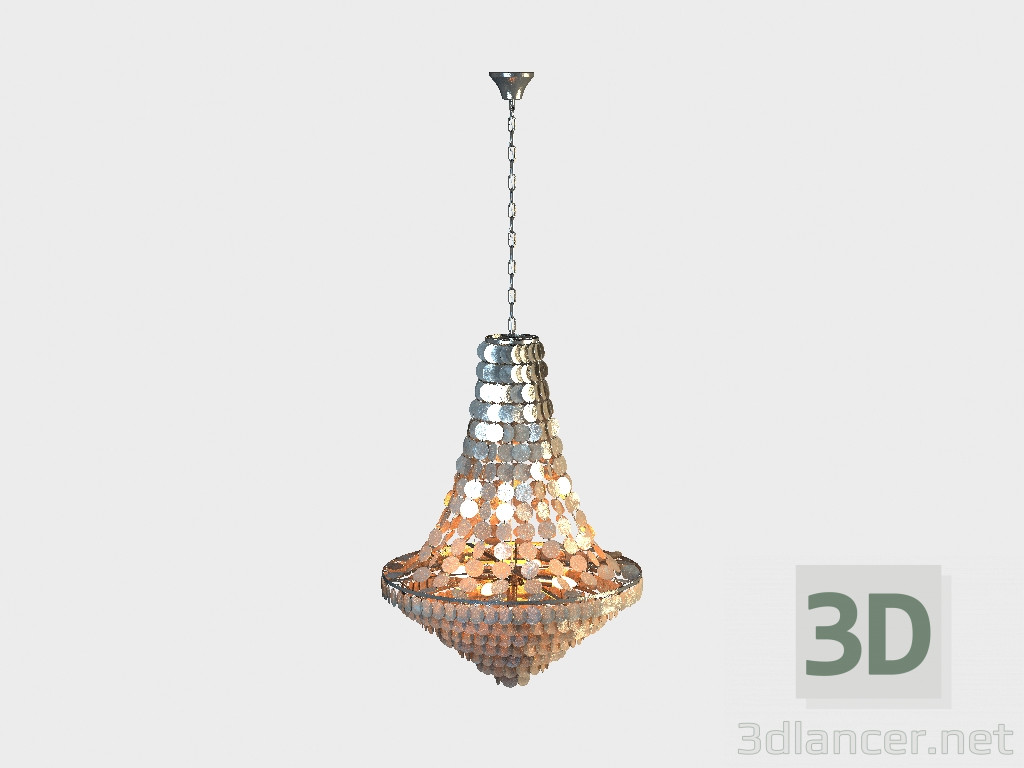 3d model WILLIE techo de la lámpara (CH079-5) - vista previa
