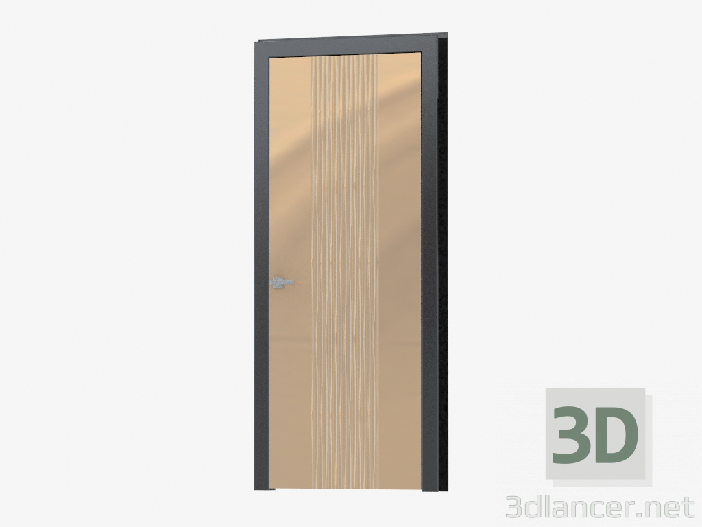 3d model Interroom door (79.22 BlackBronz) - preview