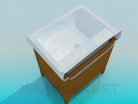 3d модель Великий умивальник – превью 3d модель Великий умивальник – превью