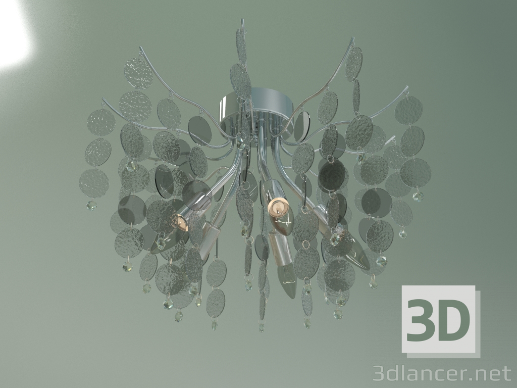 modèle 3D Lustre de plafond Bolla 334-5 Smart - preview