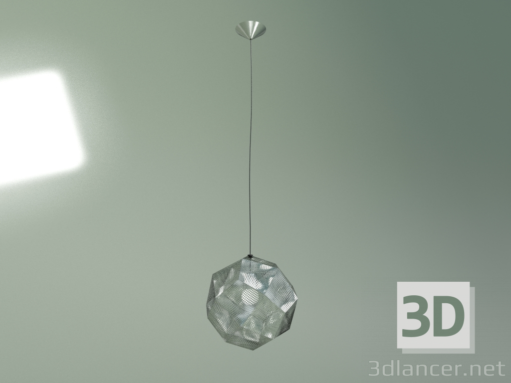 3d модель Подвесной светильник Etch диаметр 32 (хром) – превью
