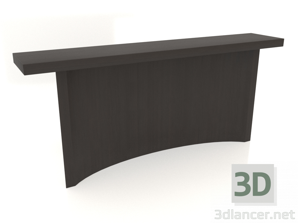 3D modeli Konsol KT 06 (1600x300x700, ahşap kahverengi) - önizleme