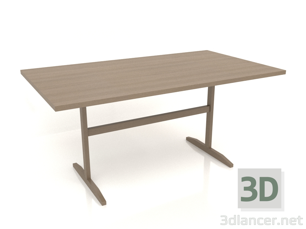 3D modeli Yemek masası DT 12 (1600x900x750, ahşap grisi) - önizleme