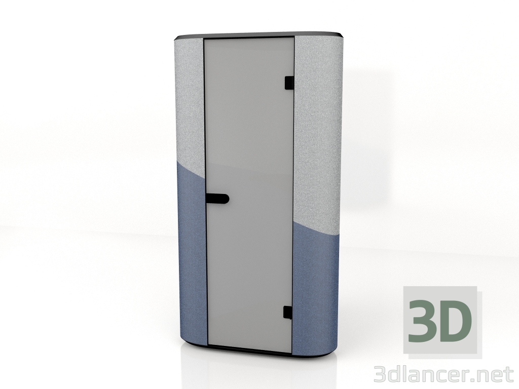 modèle 3D Cabine de bureau Hana HN01 (1184x1092) - preview