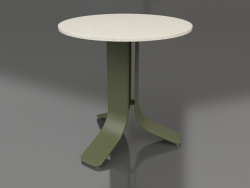 Tavolino Ø50 (Verde oliva, DEKTON Danae)