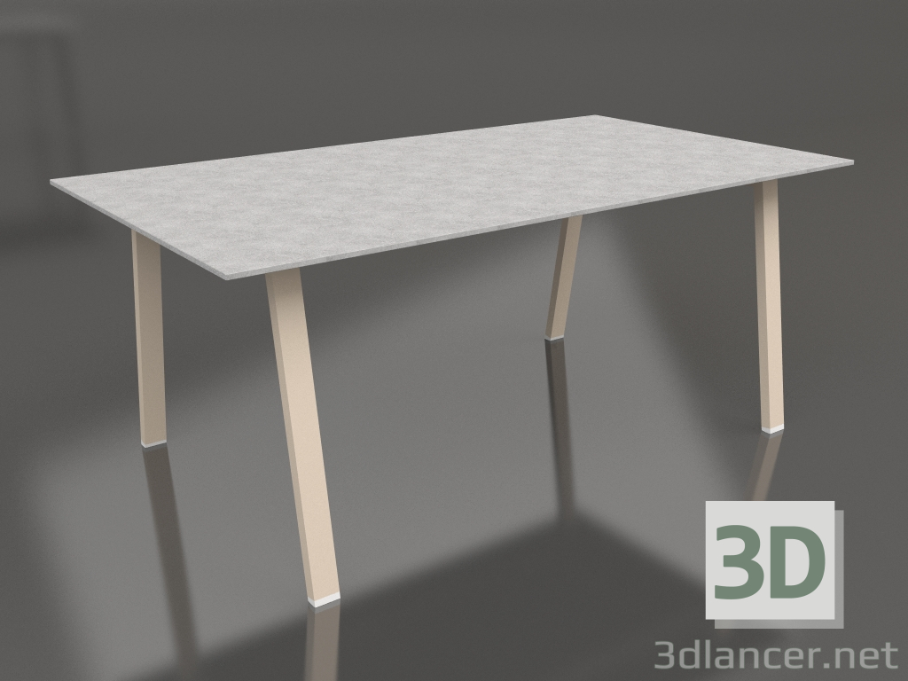 3d модель Стол обеденный 180 (Sand, DEKTON) – превью