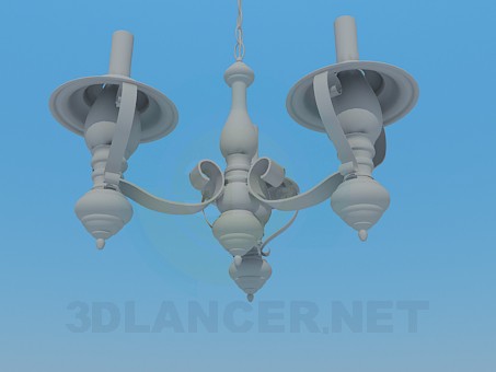 modelo 3D Araña de luces - escuchar modelo 3D Araña de luces - escuchar