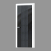 3d model Interroom door (79.22 WhiteBlack) - preview