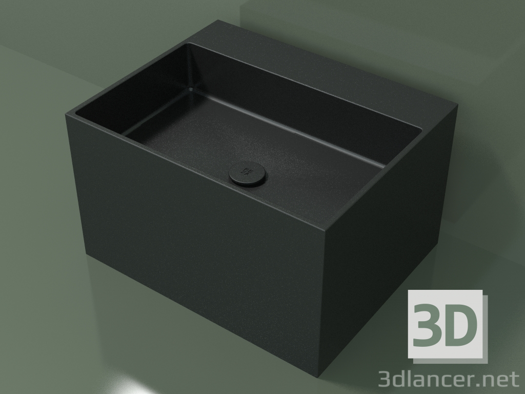 3D Modell Waschtisch (01UN32302, Deep Nocturne C38, L 60, P 48, H 36 cm) - Vorschau