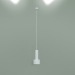 Modelo 3d Luminária LED suspensa DLR033 (branco-cromado) - preview
