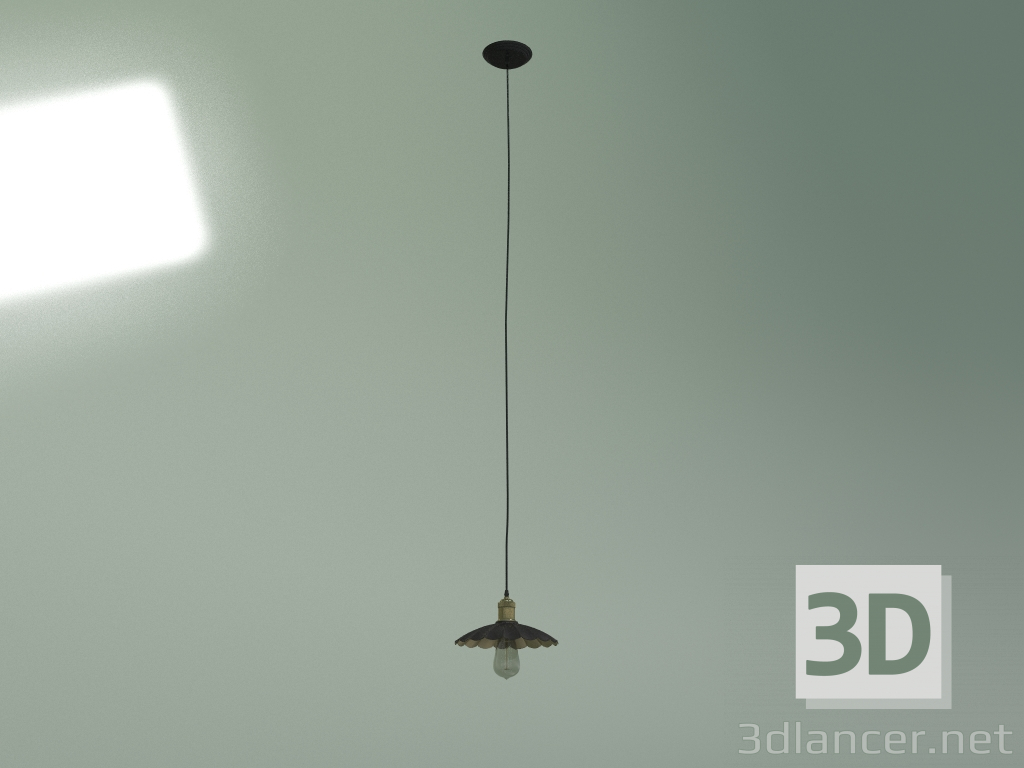 3d model Lámpara colgante Flared diámetro 25 - vista previa