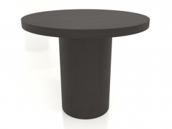 Dining table DT 011 (D=900x750, wood brown dark)