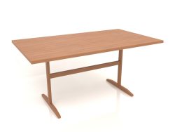 Dining table DT 12 (1600x900x750, wood red)