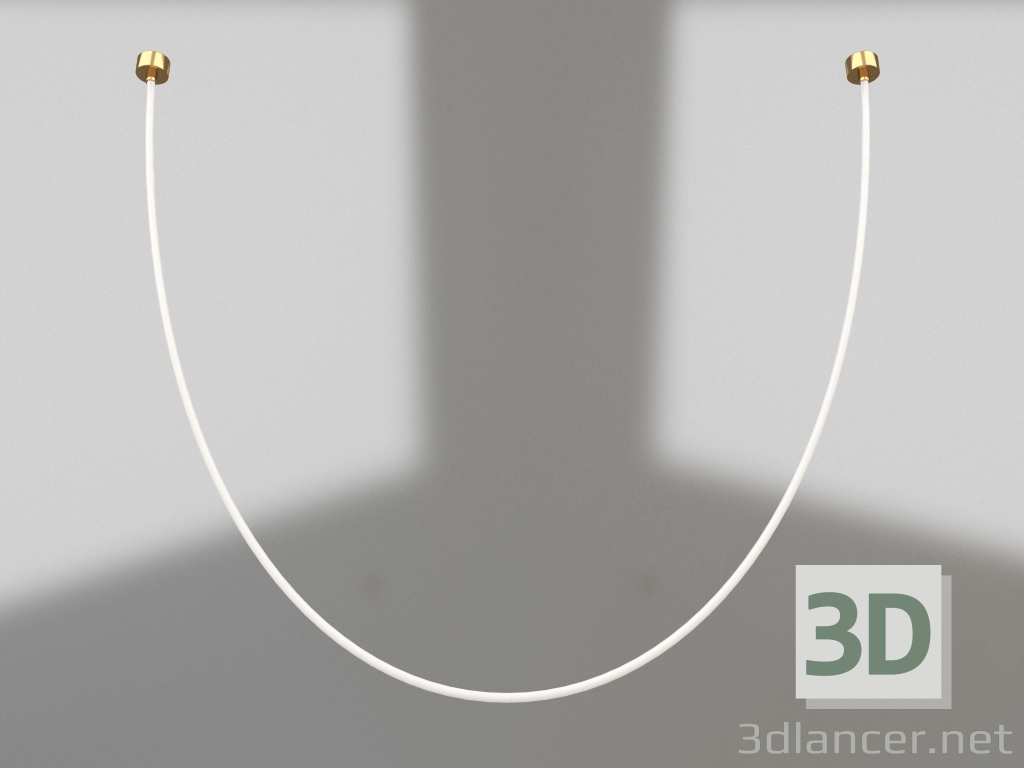 3D modeli Wendy kolye ucu altın (08031-200) - önizleme