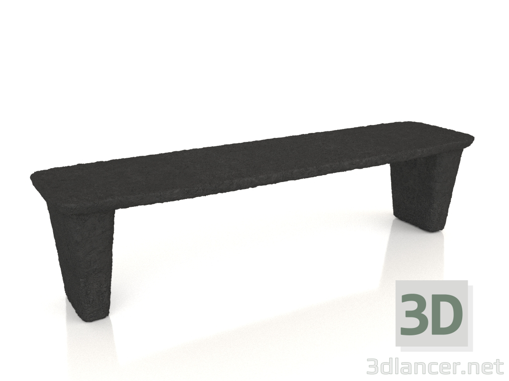 modello 3D Tavolino rettangolare grande ZTISTA - anteprima