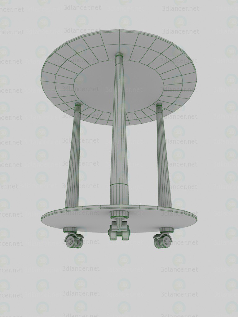 Mesa de centro, Cuarteto-13 3D modelo Compro - render Mesa de centro, Cuarteto-13 3D modelo Compro - render