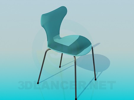 3d model Solid stool - preview 3d model Solid stool - preview