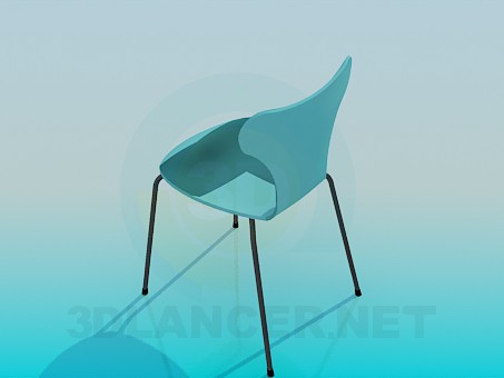 3d model Solid stool - preview 3d model Solid stool - preview