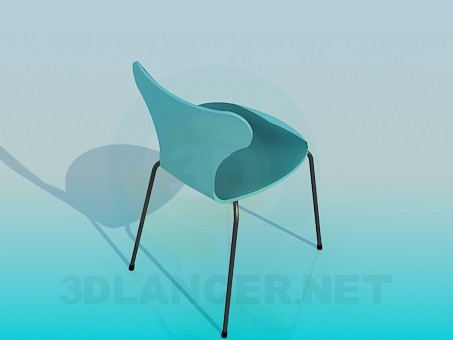 3d model Solid stool - preview 3d model Solid stool - preview