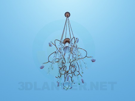 modelo 3D Araña de luces - escuchar modelo 3D Araña de luces - escuchar