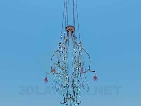 modelo 3D Araña de luces - escuchar modelo 3D Araña de luces - escuchar