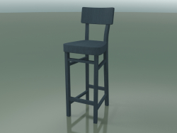 Bar stool (128, Blue)
