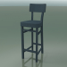 3d model Bar stool (128, Blue) - preview