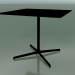 modèle 3D Table carrée 5551 (H 72,5 - 89x89 cm, Noir, V39) - preview