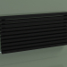 3d модель Горизонтальный радиатор RETTA (10 секц 1000 мм 60х30, черный матовый) – превью