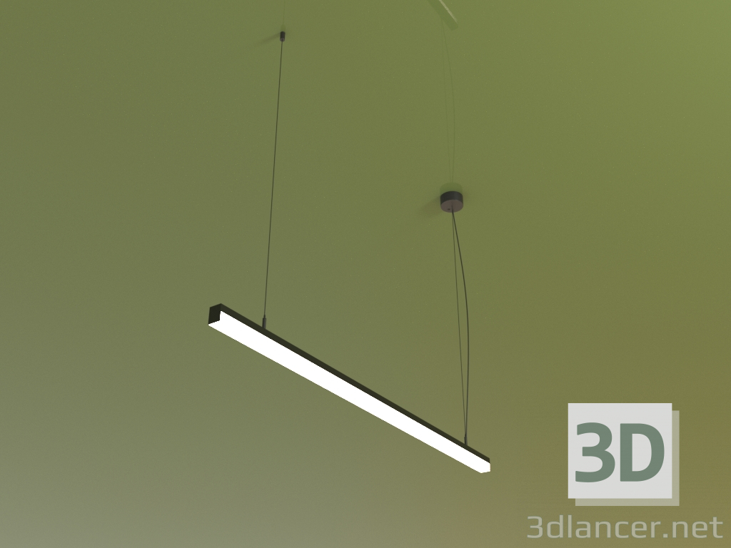 modello 3D Corpo illuminante LINEAR P2526 (1000 mm) - anteprima