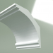 modello 3D Cornicione in gesso (zoccolo a soffitto) KT370 - anteprima