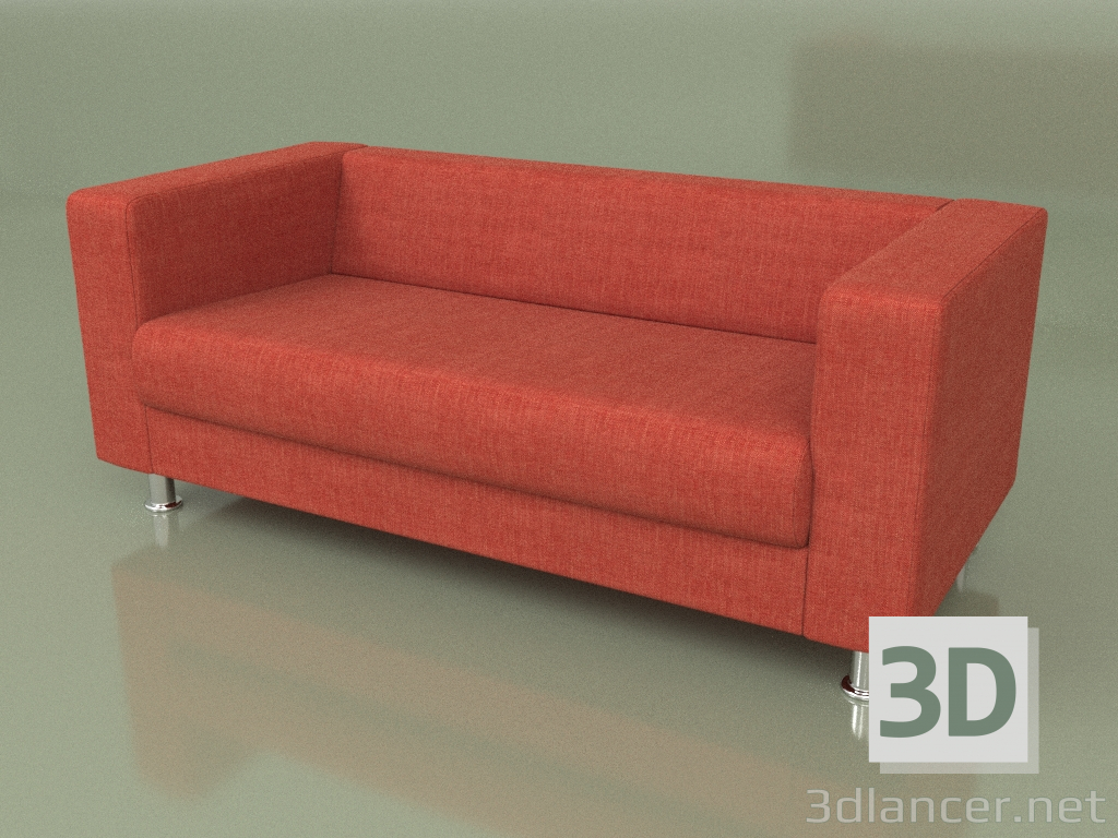 3D modeli Üçlü Kanepe Alecto (Tempo 5) - önizleme