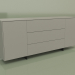 3d model Chest of drawers CN 230 (gray) - preview