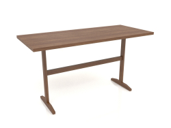 Table de travail RT 12 (1400x600x750, bois brun clair)