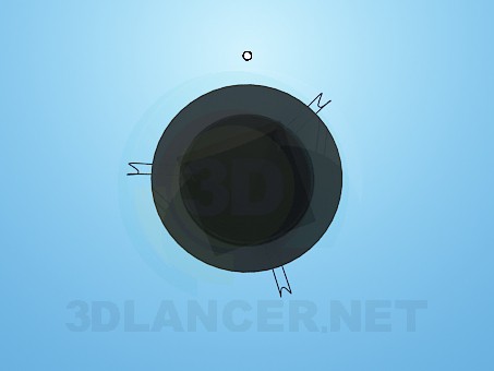 modelo 3D Lámpara halógena - escuchar modelo 3D Lámpara halógena - escuchar