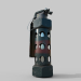 3D el bombası M84 modeli satın - render