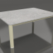 modèle 3D Table basse 70×94 (Or, DEKTON Kreta) - preview