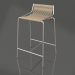 3d model Semi-bar chair Noel H67 (Steel Base, Nature Flag Halyard) - preview
