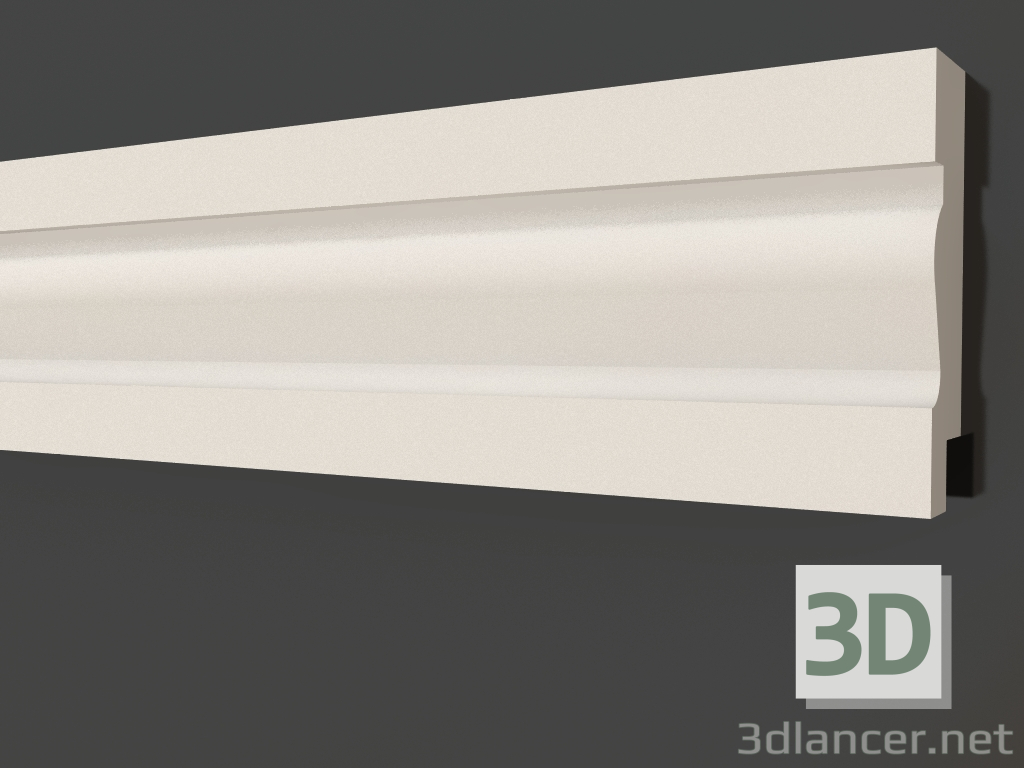 Modelo 3d Moldagem de gesso LG 077 2 (125x35) - preview