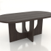 modèle 3D Table à manger OVAL 1800x900 mm (frêne noyer) - preview