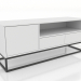 3d model TV stand 1200x380 mm (white) - preview