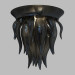 modèle 3D Chandelier flamme froide noir de mh10606-24a - preview