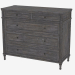 3d model Chest of drawers ALDEN CHEST OF DRAWERS (8850.1128) - preview